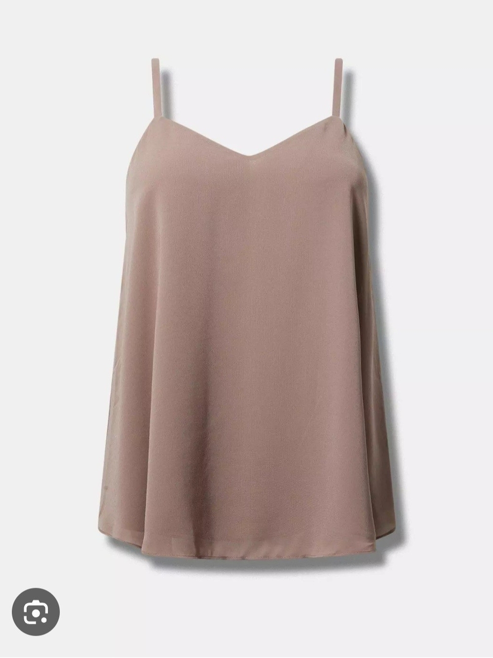 Torrid NWT Sz 3 Taupe Satin Slip Cami